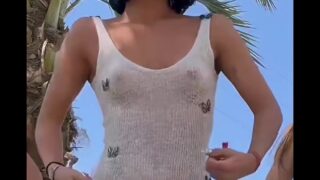 Charli D’Amelio’s nude video showing off her nipples!!!