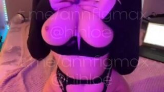 Annfigma nude showing off her pussy and big breasts!!!