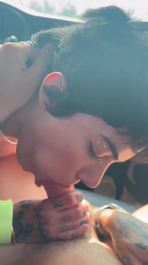 Marcela Lelly Onlyfans Is Sucking Her Boyfriend’s Cock In Car